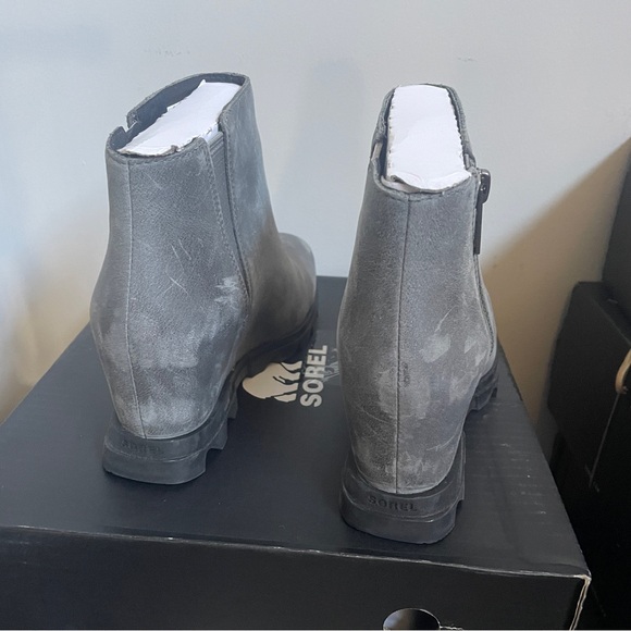 SOREL Joan of Arctic Wedge lll Zip. Size 7 - Picture 2 of 6